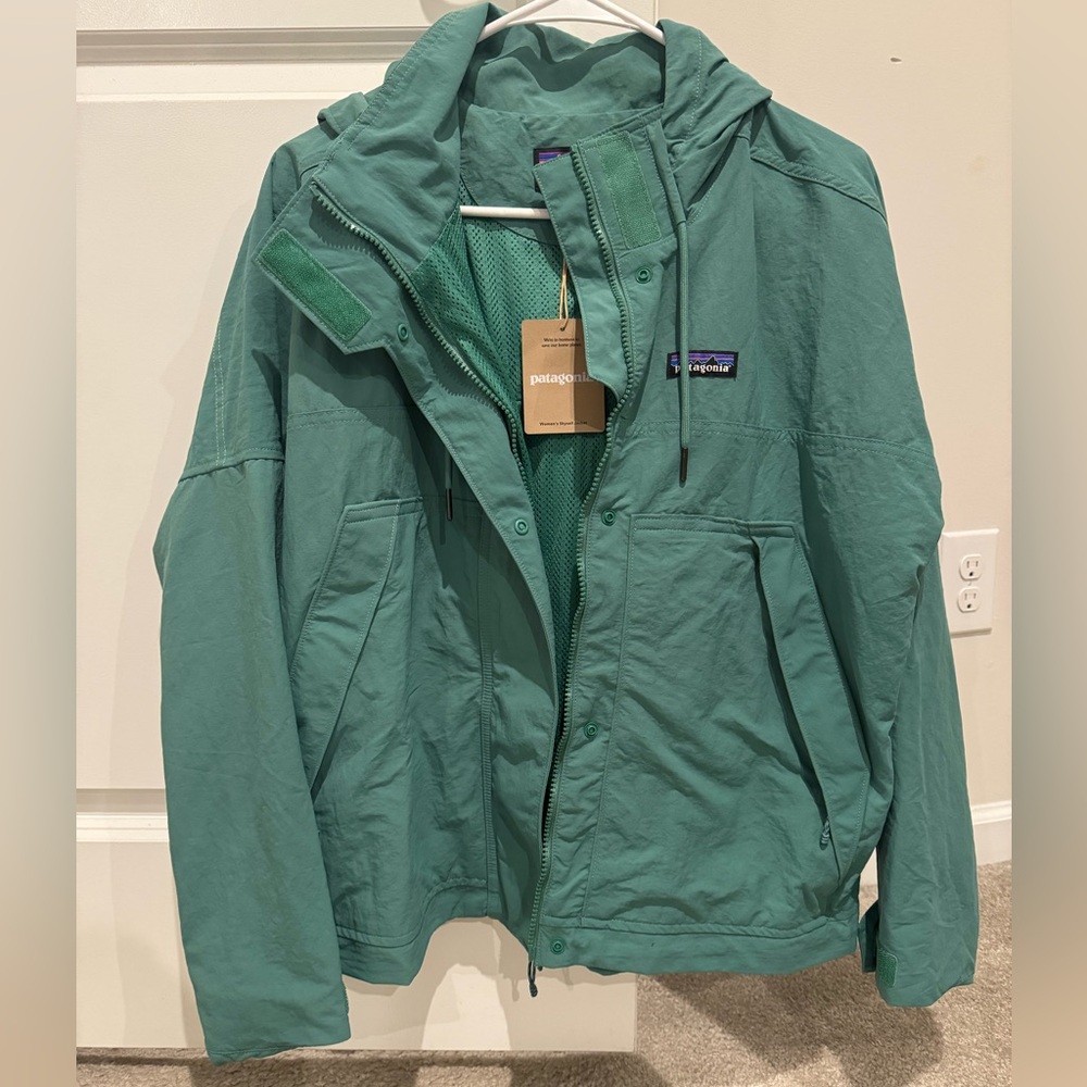 Patagonia Teal Mesh-Lined Jacket
